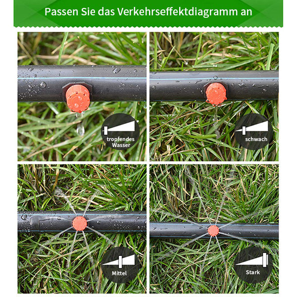 Adjustable drip nozzles for irrigation | Bowlift