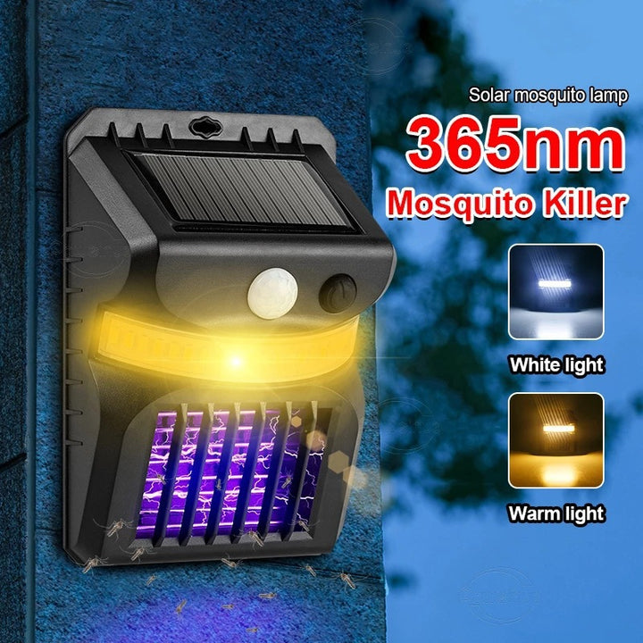 Solar Mosquito Killer Wall Lamp with Upgraded Repellent Function