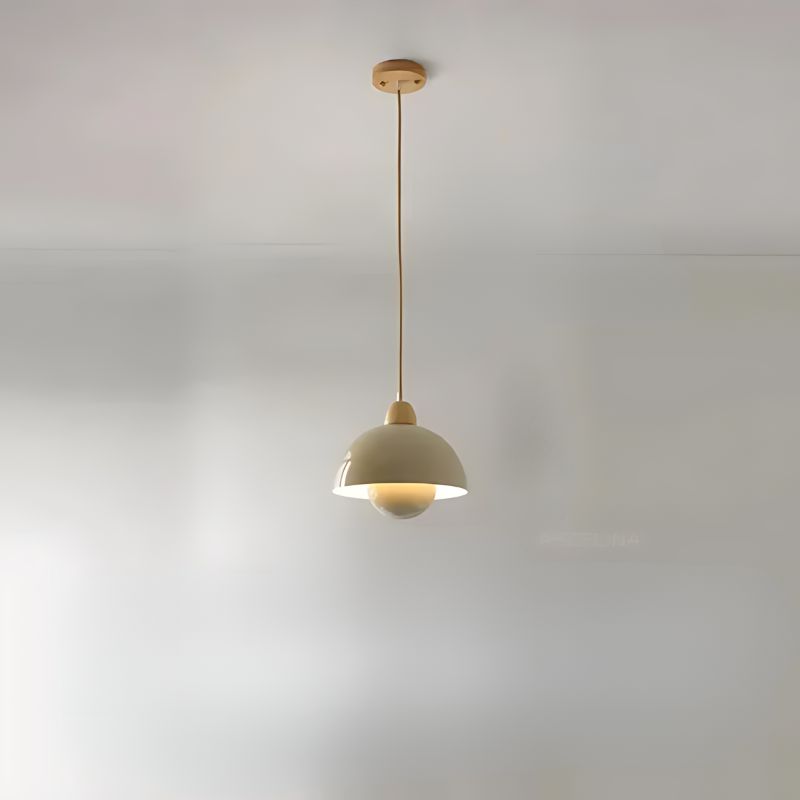 BowLift | Rustic Wooden Pendant Light for a Warm Atmospheric Look