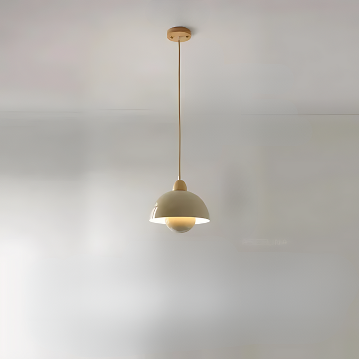 BowLift | Rustic Wooden Pendant Light for a Warm Atmospheric Look