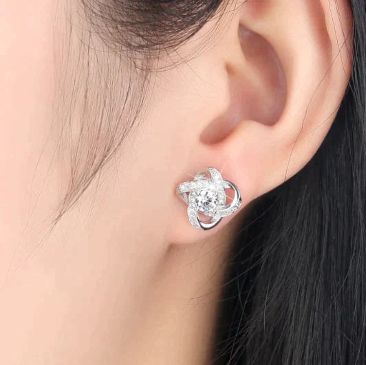 Charming Liebdesknoop Necklace and Earrings Set | The ideal gift! Bowlift