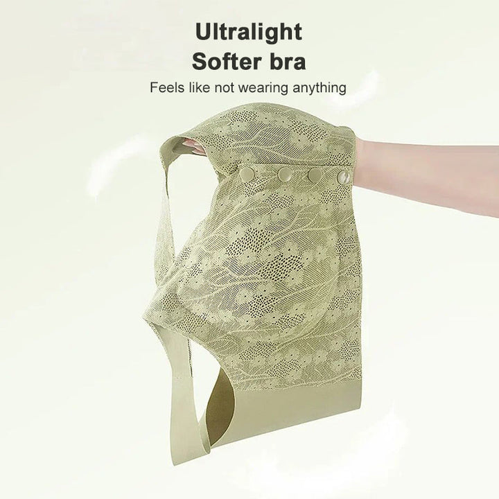 BowLift | Comfortable and practical bra with a button placket at the front