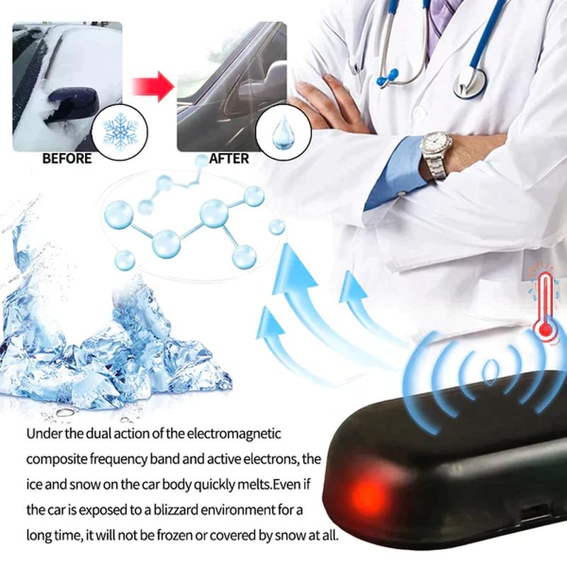 BowLift | Molecular electromagnetic interference Anti-freeze snow removal tool
