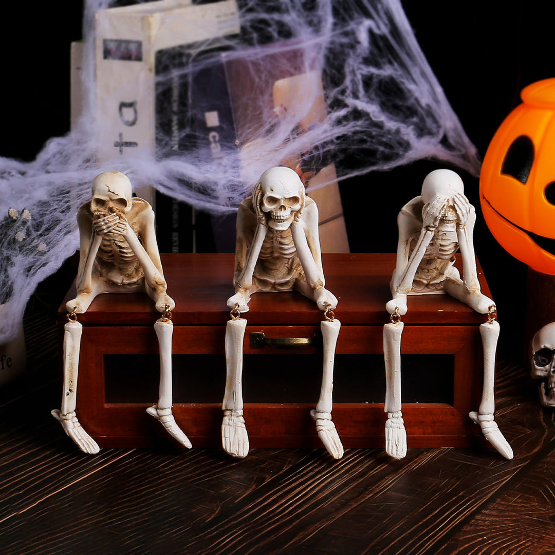 BowLift | Evil Halloween Skull Ornaments