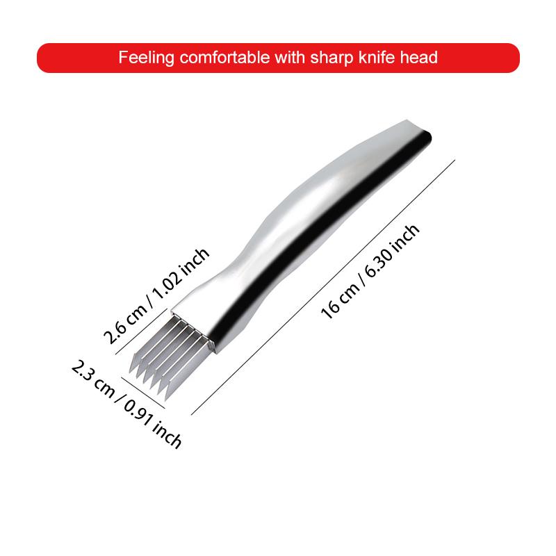 Stainless Steel Chopped Green Onion Knife | Bowlift