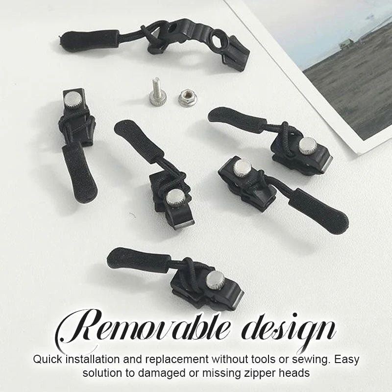 BowLift | Removable zipper puller (pack of 6)