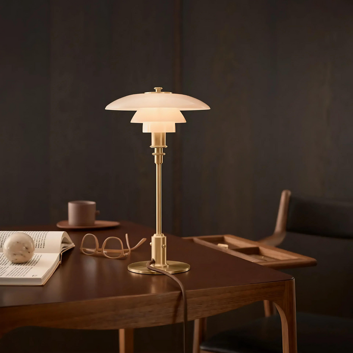 BowLift | Lumière Serein - Elegant Metal Table Lamp