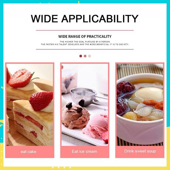 BowLift | Creative Dessert Ice Cream 304 Stainless Steel Spade Spoon