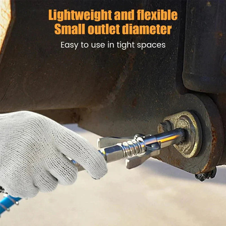 Strong lock on grease couplings | Bowlift