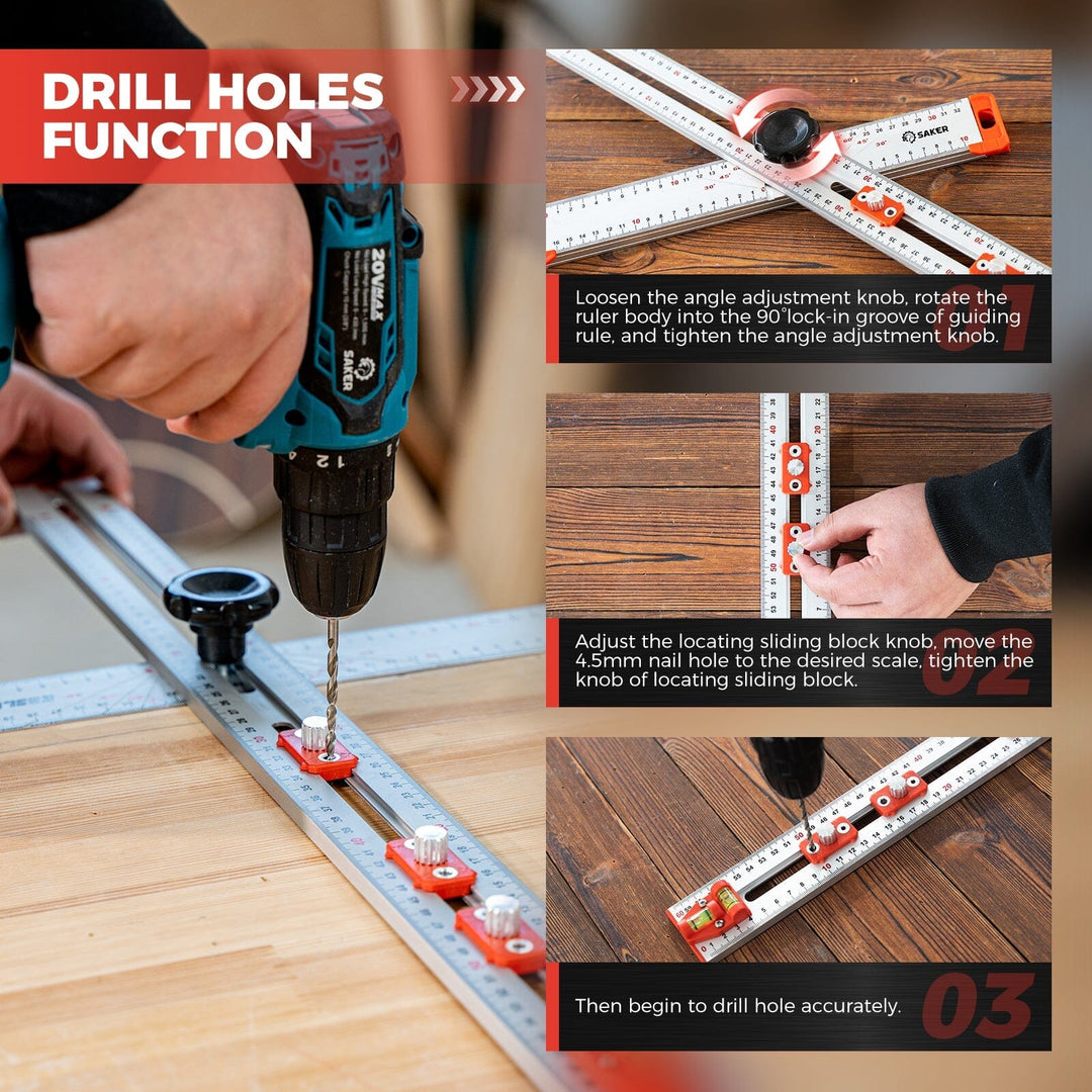4 in 1 drilling position gauge | Bowlift