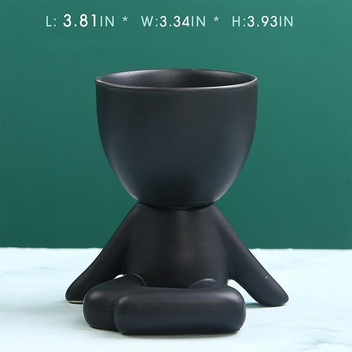 BowLift | Ceramic Figure Pots Ornament