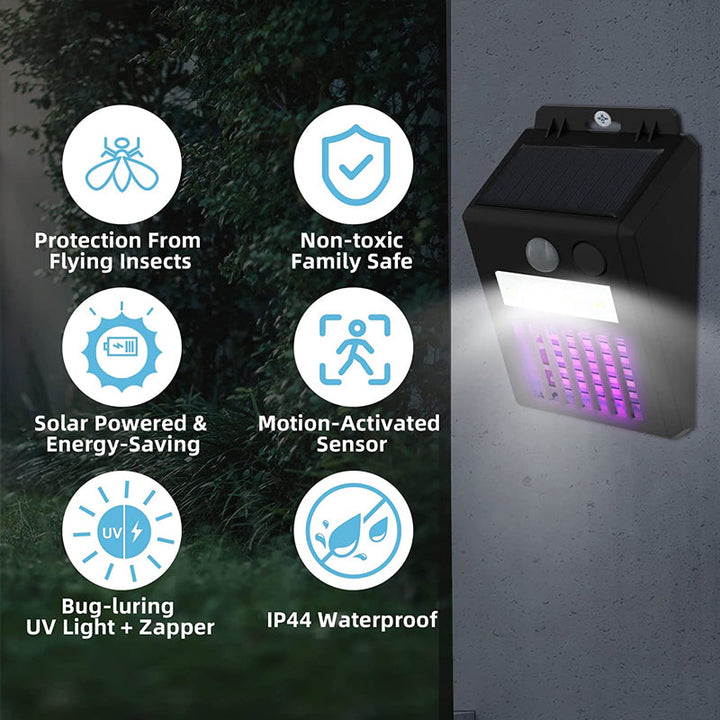 Solar Mosquito Killer Wall Lamp | Bowlift