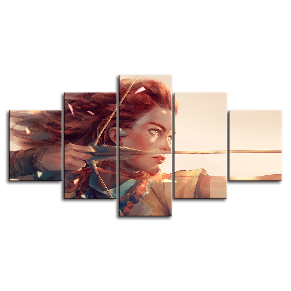 Bow And Arrow - Canvas Wall Art Painting | Bowlift