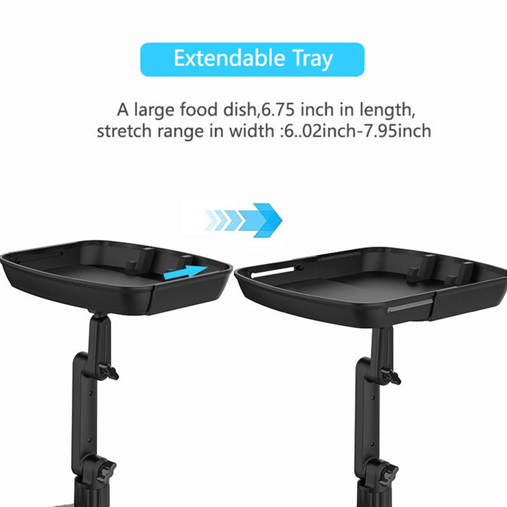 BowLift | Car Travel Time Adjustable Long Arm Tray