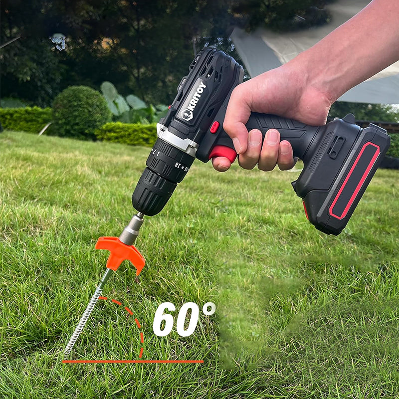 BowLift | Rotatable tent pegs with thread