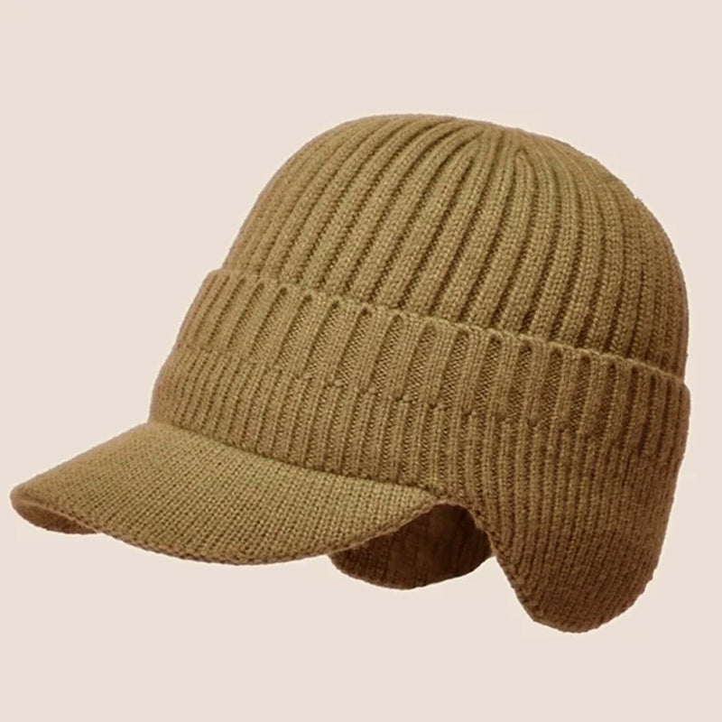 BowLift | Elastic warm ear protection knit cap