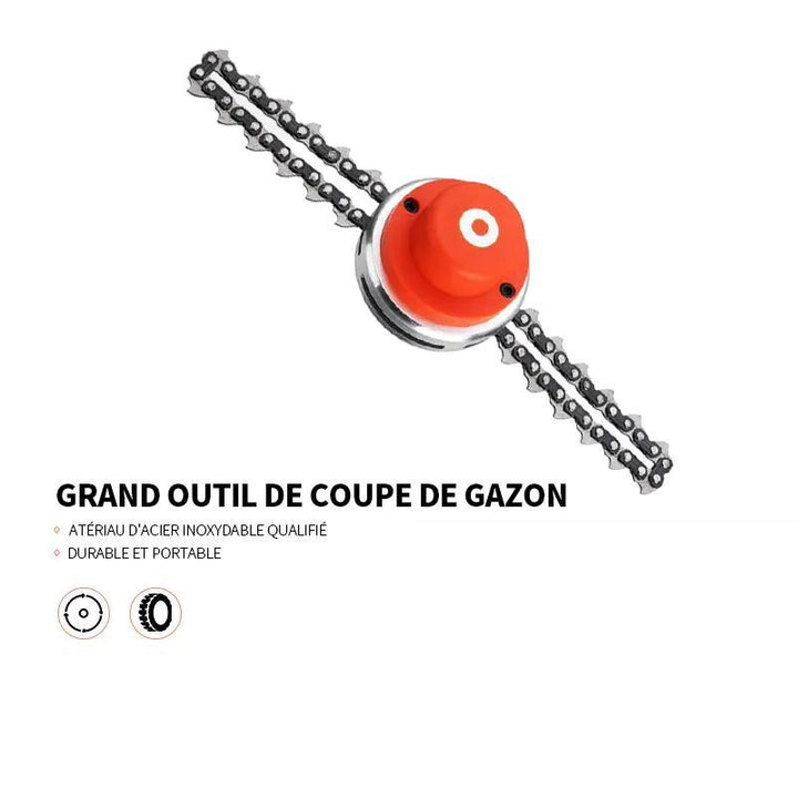 Ciaovie replacement head for chain grass | Bowlift