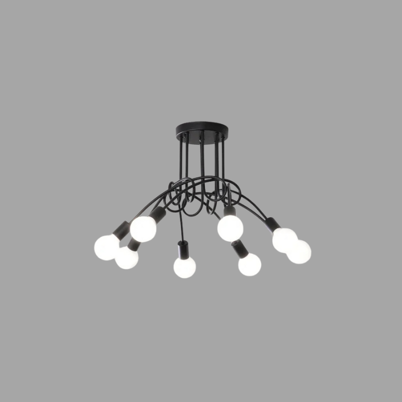 BowLift | Vintage LED Ceiling Lamp in Antique Design