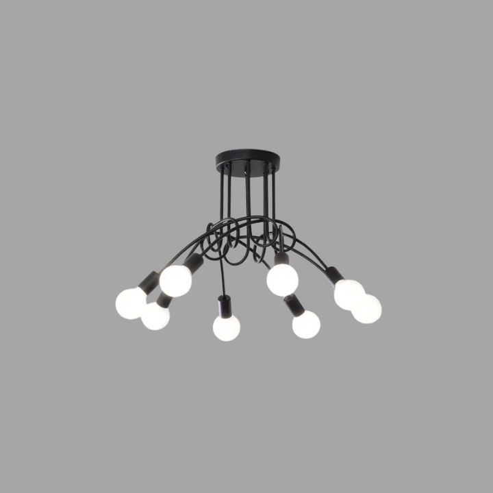 BowLift | Vintage LED Ceiling Lamp in Antique Design