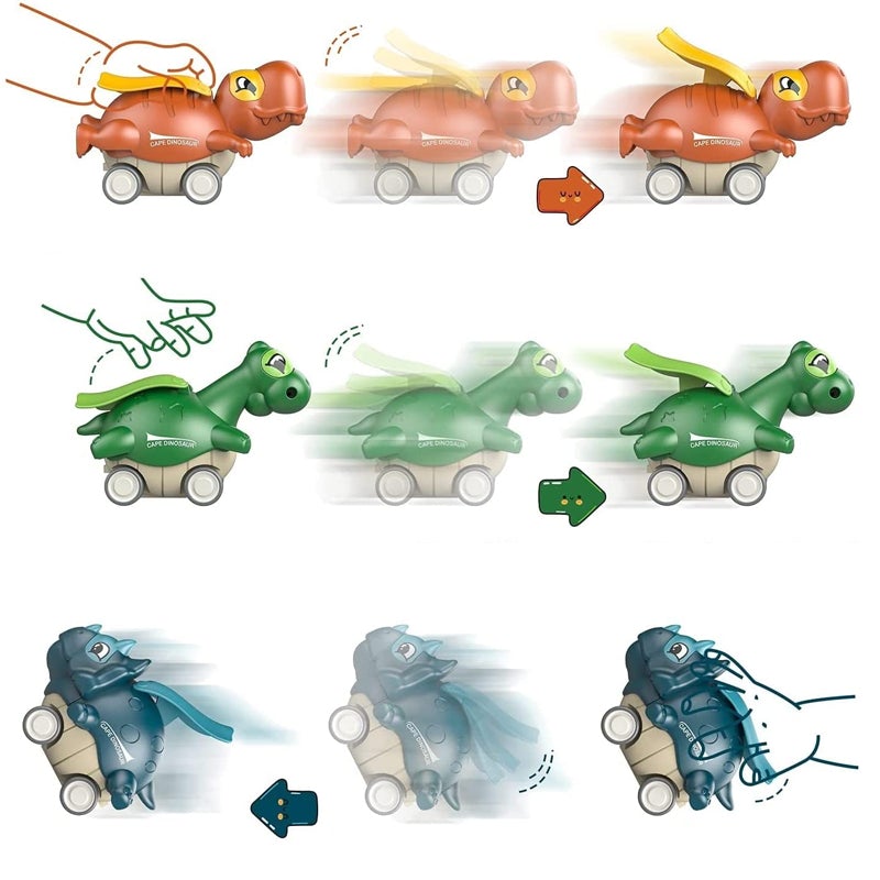 BowLift | Dinosaur Car Toy with Pressure Mechanism
