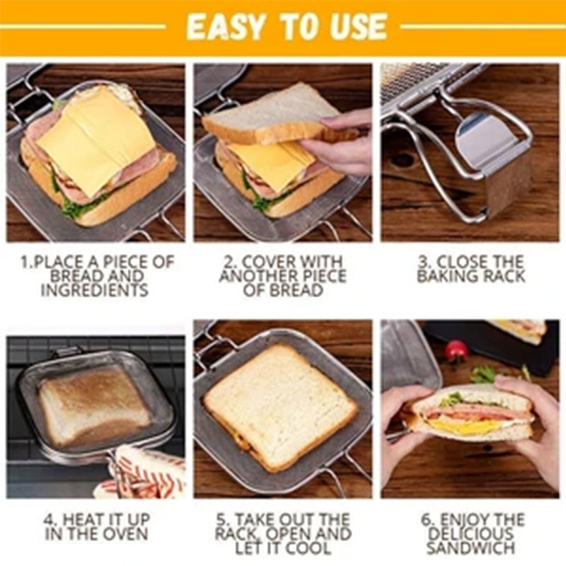 Portable Sandwich Roasting Rack | Bowlift