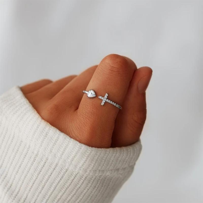 BowLift | Love S925 Sterling Silver Cross Ring
