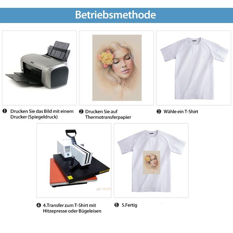 Craft Transfer Paper for Inkjet Printers (5 Sheets) | Bowlift