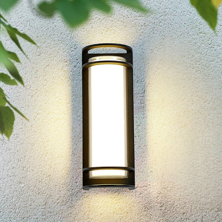 Modern Outdoor Column Waterproof LED Garden Wall Sconce Lamp | Bowlift
