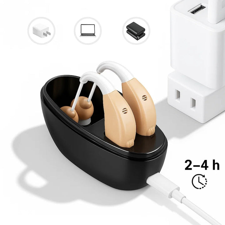 Boosts Hearing Clarity – Rechargeable & Lightweight – Reduces Background Noise – Ideal for Seniors Bowlift