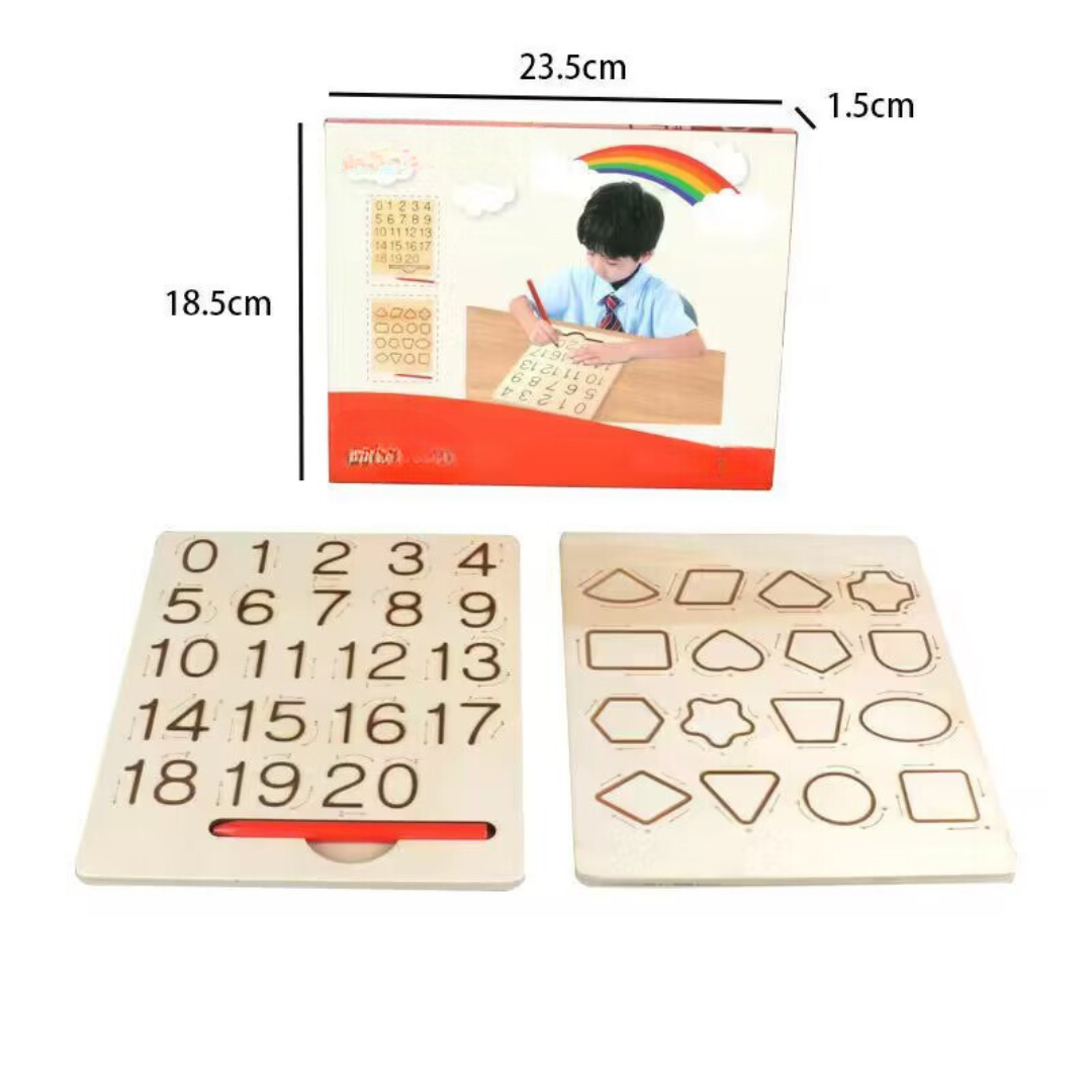 BowLift | Wooden Alphabet Board