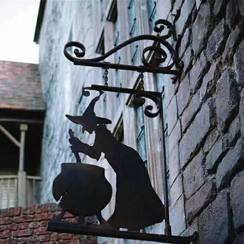 BowLift | Witch Cauldron Silhouette Wall Decor