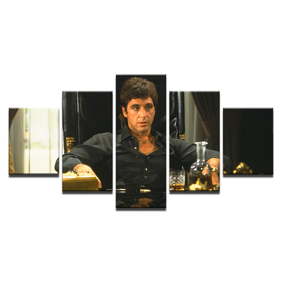 Who's Boss 5 Piece - Canvas Wall Art Painting | Bowlift