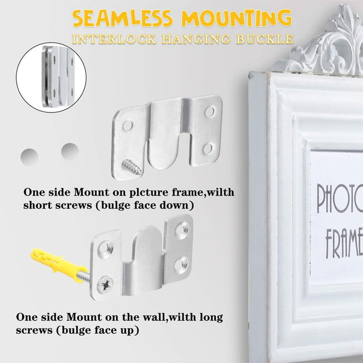 Stainless Steel Interlock Hanging Clasp Bowlift
