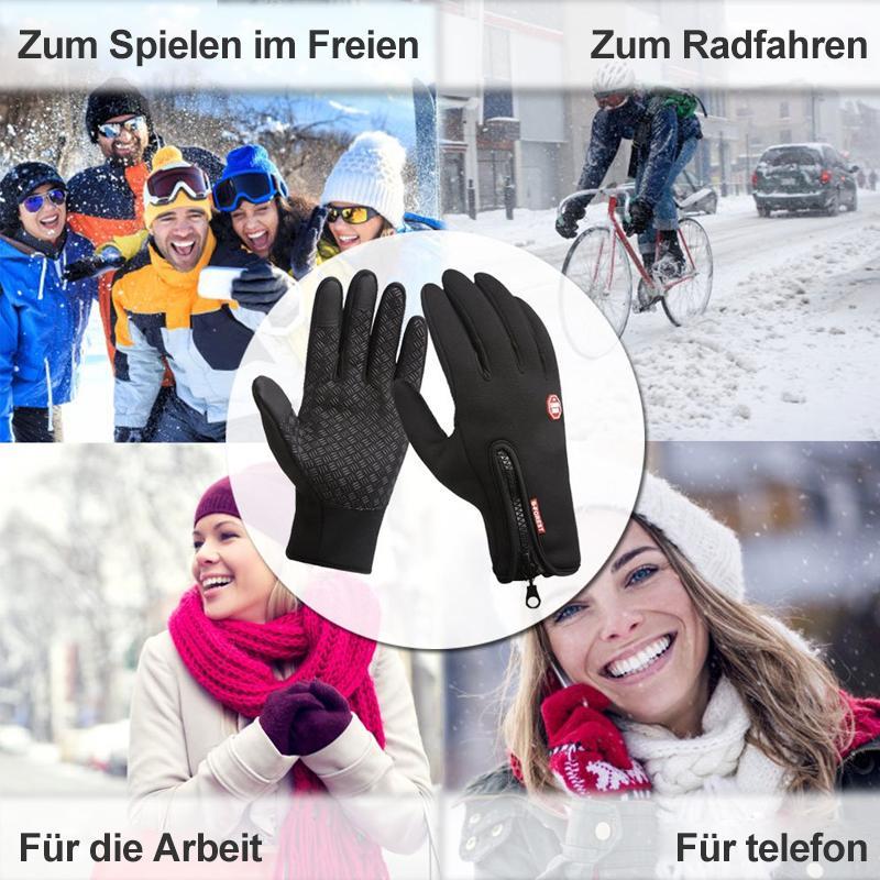 BowLift | Premium warm windproof waterproof touchscreen gloves unisex