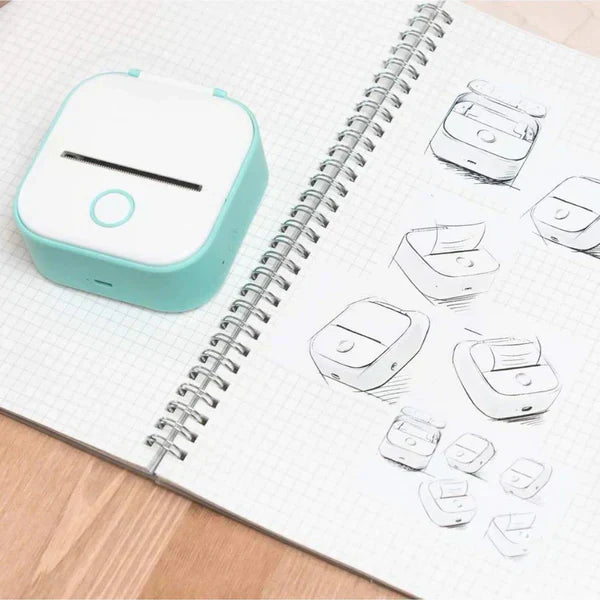 BowLift | PixiPrint – Inkless Mini Portable Bluetooth Printer for Photos, Notes & Documents