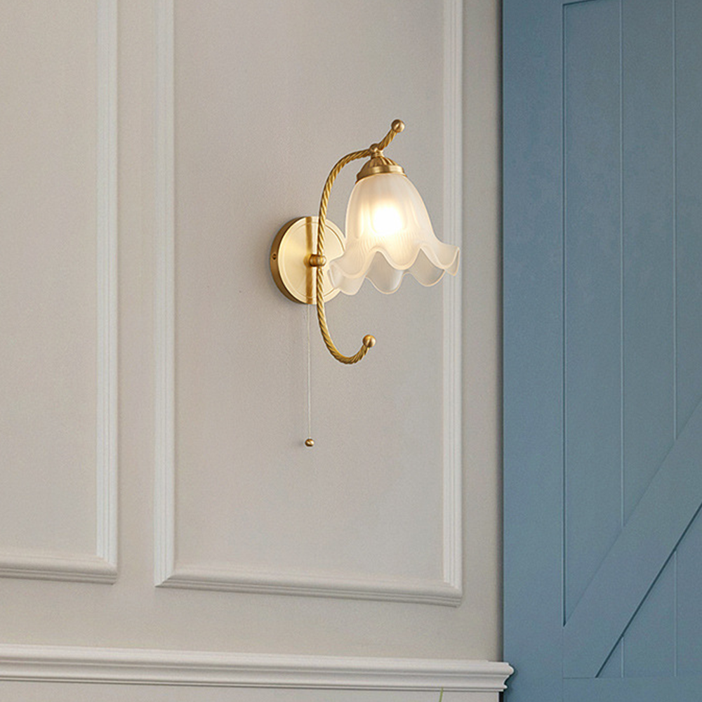 VintageGlow – Retro Glass Wall Light for Atmosphere | Bowlift