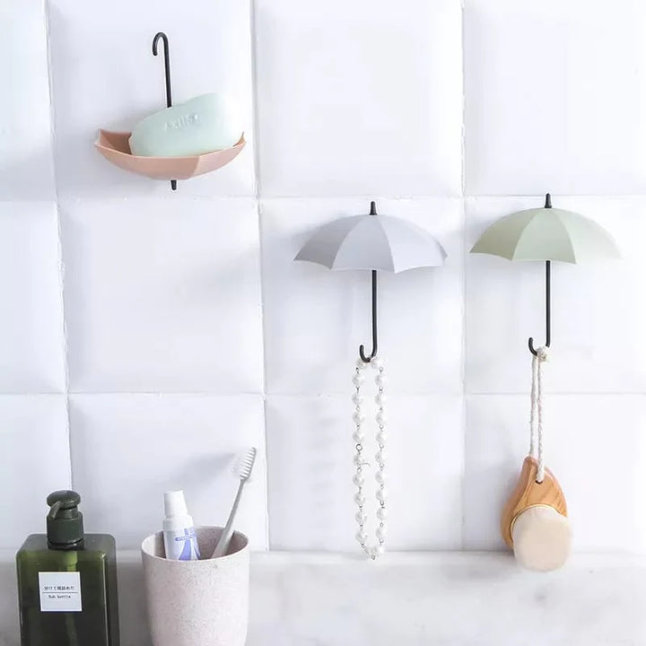 3 Pcs Umbrella Hooks Set Bowlift