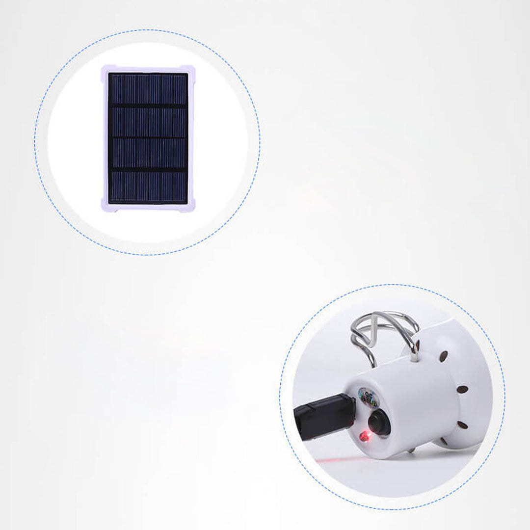 Handy Tent Emergency Solar USB Charging LED Outdoor Light | Bowlift