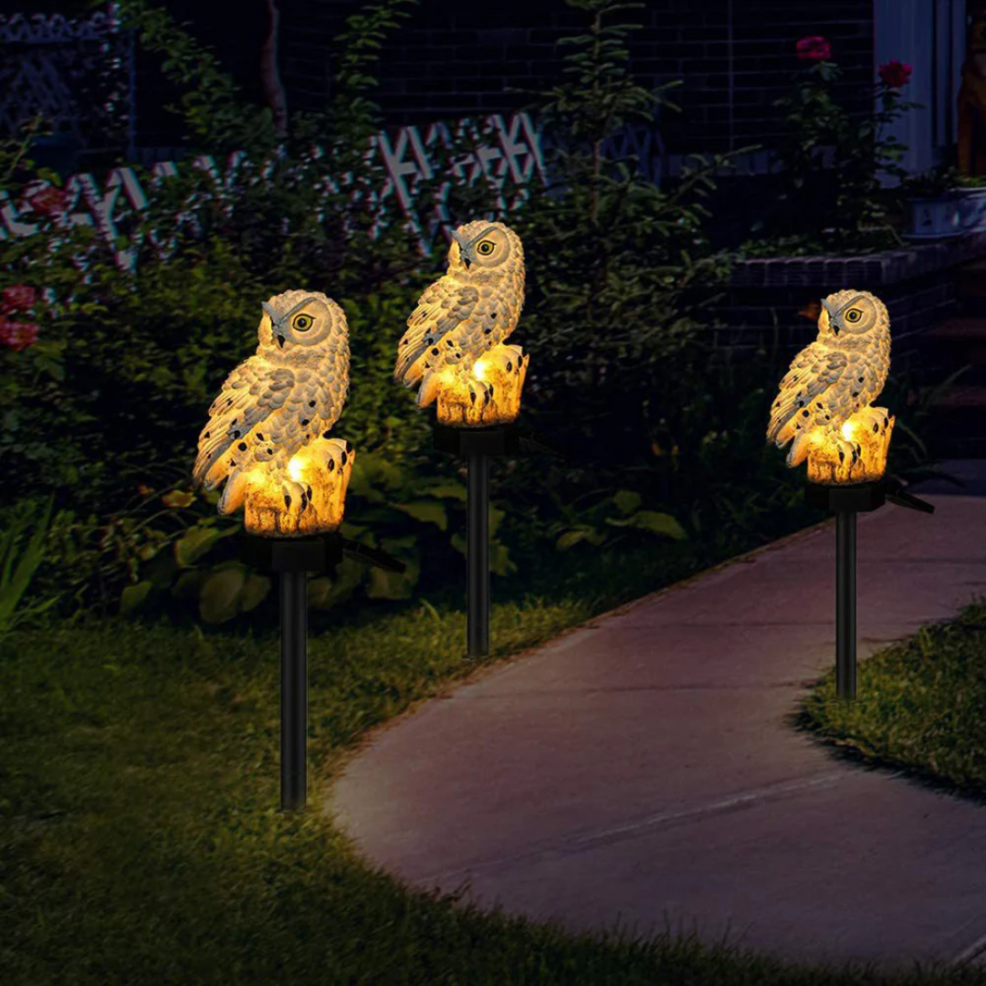 BowLift | Solar Owl Outdoor Lamp