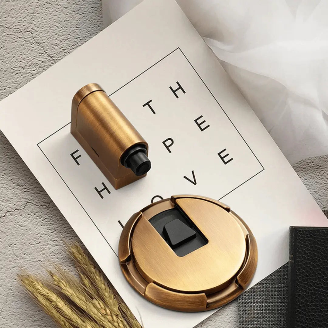 BowLift | HoldMate Magnetic Door Stopper – No-Drill Installation, Strong Hold & Sleek Design