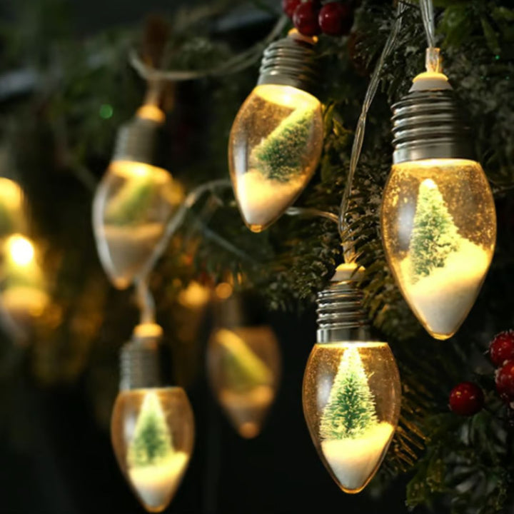 BowLift | MotiveGlow - Magical Christmas Crystal Light Chains