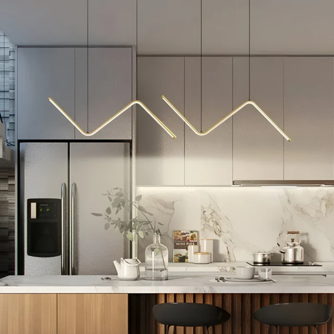 BowLift | LED Pendant Lamp in Triangle Shape