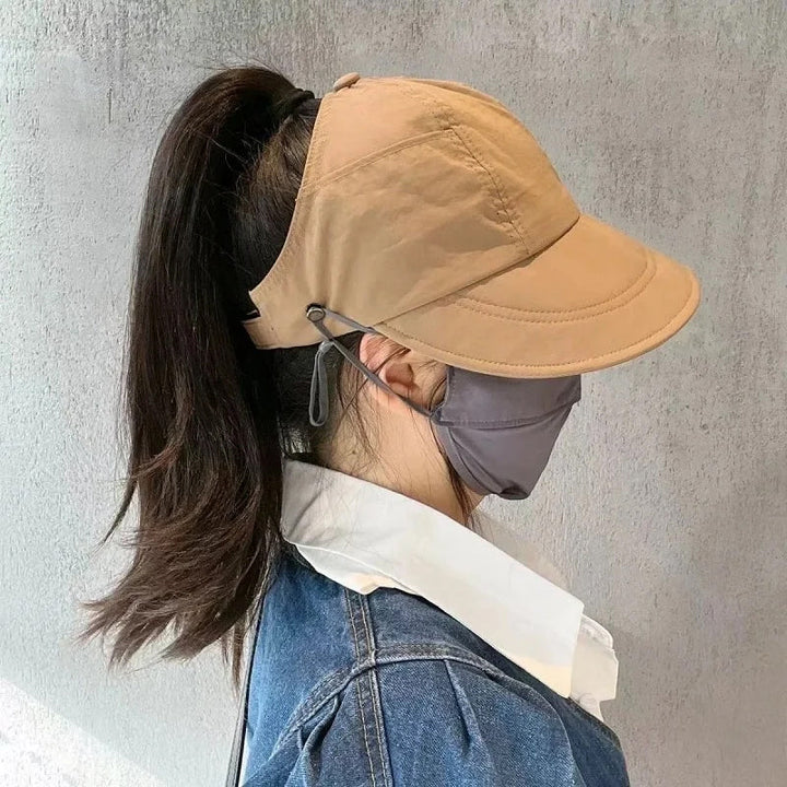 Outdoor UV Protection Hollow-Top Sun Hat | Bowlift
