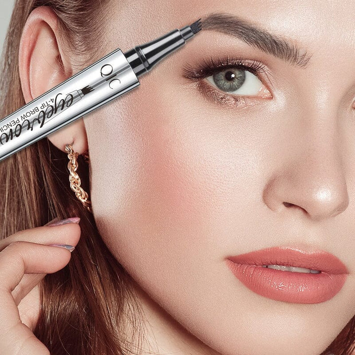 BowLift | 3D waterproof Microblading eyebrow pencil 4 fork tips tattoo pencil
