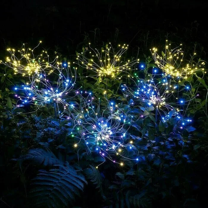 Waterproof Solar Garden Firework Lamp | Bowlift
