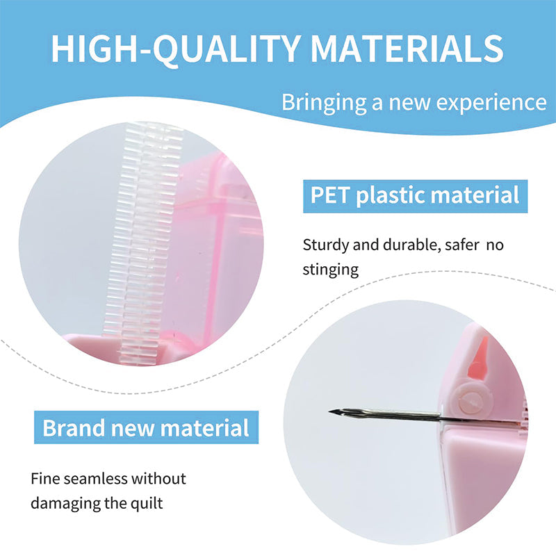 BowLift | Mini Label Gun with Storage Box - Compact Design, Fine Needle Set, Contains More Than 2000 Labels, Suitable for Clothing and Fabric Labels