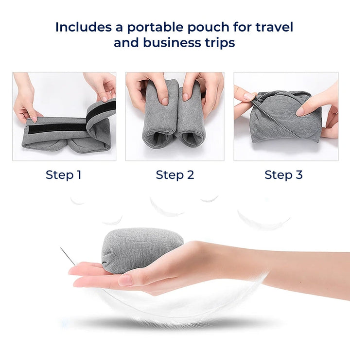 Total Light Blocking – Soft Cotton Comfort – Breathable Fit – Blocks All Light for Travel, Naps & Deep Sleep Bowlift