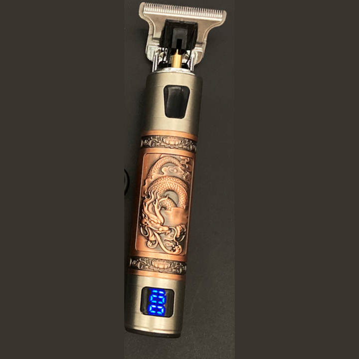 Vintage Rechargeable Beard Trimmer with Attachments Bowlift