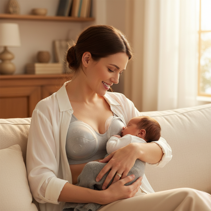 Silicone Adhesion – Thin Reusable – Discreet Leak Protection – Washable Comfort For Nursing Mums Bowlift