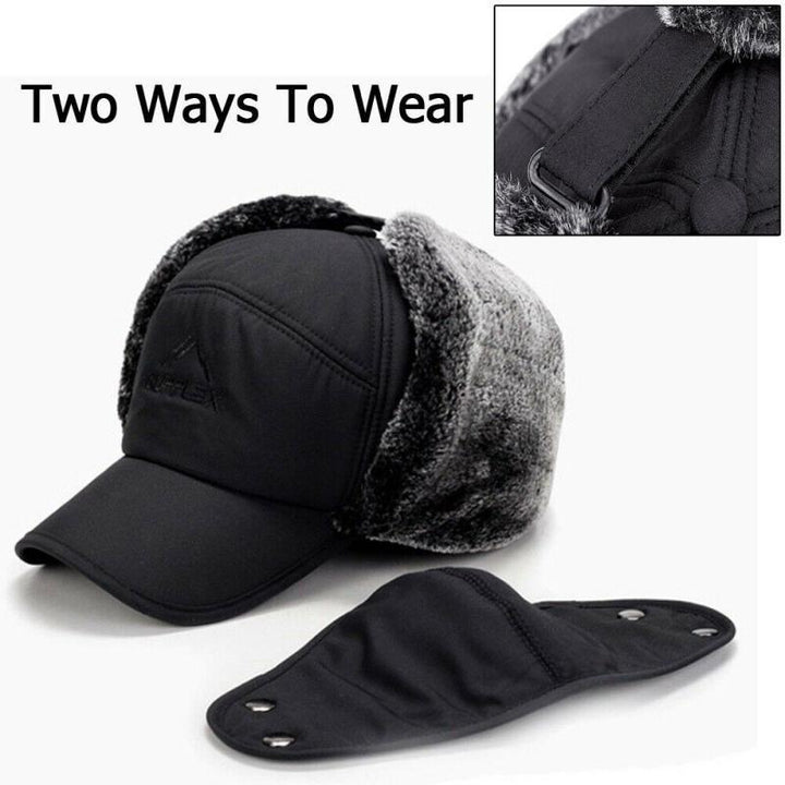 BowLift | Unisex windproof & warm & ear and face protection cap